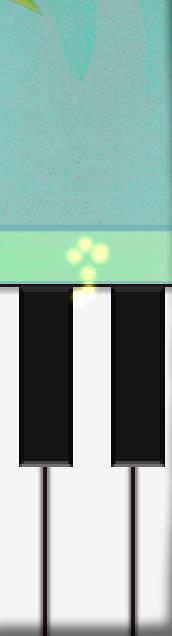 4. Om rektangeln befinner sig inom det gröna träffområdet när man trycker på tangenten så kommer rektangeln försvinna i ett litet gult rökmoln. Detta betyder att man gjort rätt.