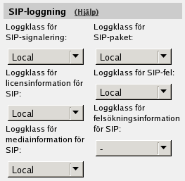 Grundinställningar Chapter 4. SIP-grundkonfiguration steg för steg Gå till sidan Grundinställningar under SIP-tjänster och slå på SIP-modulen.