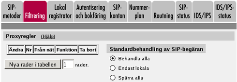 Interop Chapter 4. SIP-grundkonfiguration steg för steg Om man använder Windows Messenger för SIP-kommunikationen behöver man göra en inställning på sidan Interop.