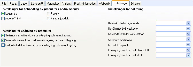 PRODUKTREGISTRET Obs! Om du har licens för flera webbplatser kan du, på de olika webbplatserna, variera webbplatsinställningarna för produkten.