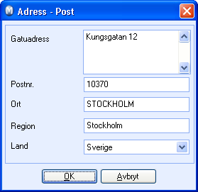 KONTAKTUPPFÖLJNING med hjälp av funktionen Urval som finns i verktygsfältet överst på kontaktkortet och i Rapportmodulen.