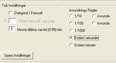 System 7-2 System Klicka på fliken System/System System består av tre delar Kommunikationsinställningar Registrera klubbtyper och urval Tidsinställningar Kommunikationsinställningar Registrera