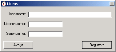 Första programstart och licens 1. Välj Wintid 2002 ikonen i Startmenyn. Introduktion till Wintid 2002 1-4 2. Du uppmanas att byta lösenord första gången du startar programmet efter installation.