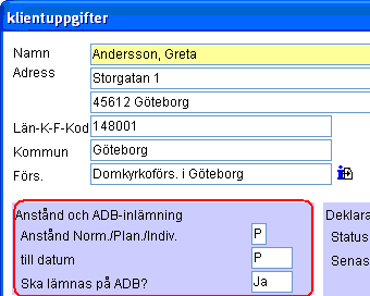 Sida 2 av 6 När överföringen är klar återgår du till KDB via Verktyg Klientdatabas Förteckning Om du efter konverteringen av KDB vill lägga till nya klienter så väljer du antingen att hämta uppgifter