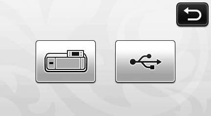 För att spara data på ett USB-minne ansluter du USB-minnet till USB-porten på denna maskin. Skärlinjer Klart projekt efter skärning När du trycker på en knapp börjar data sparas.