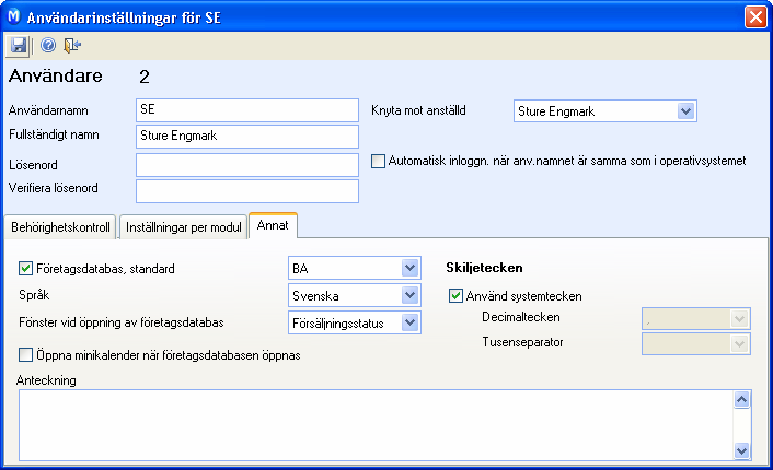 Öppna ett fönster automatiskt vid inloggning Du kan ställa in systemet så när du loggar in öppnas det fönster som du använder mest.