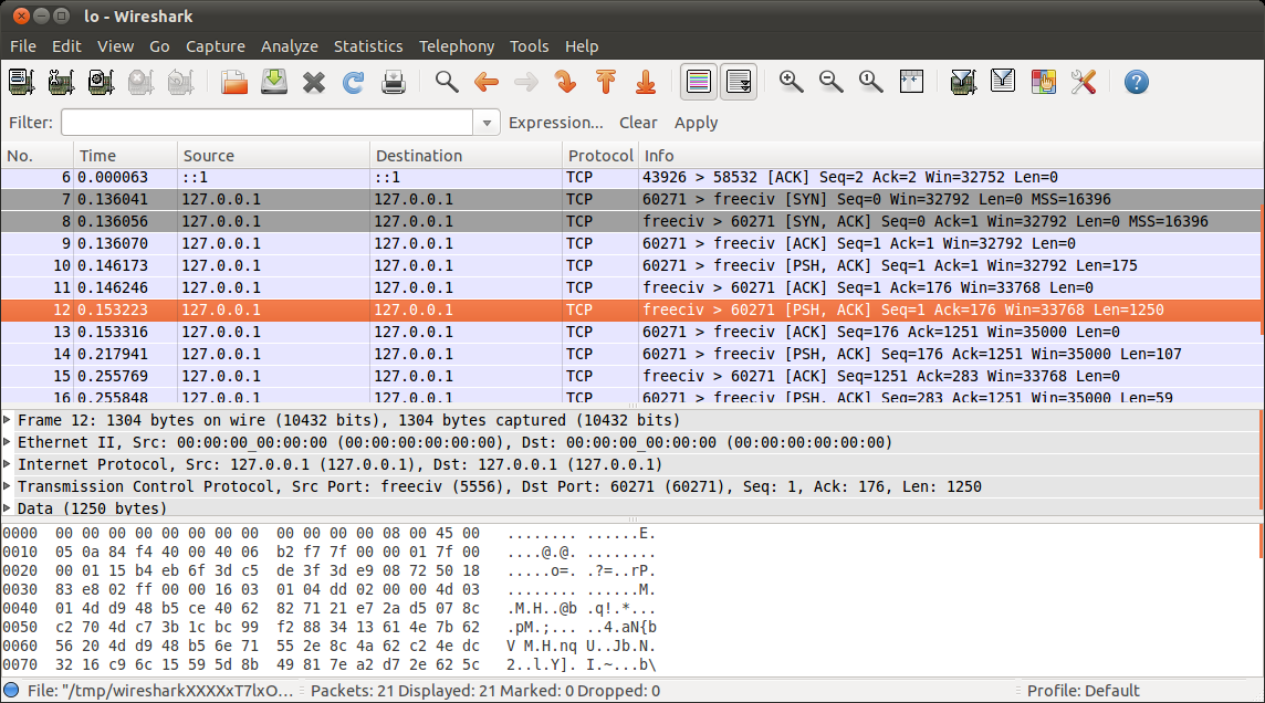 Det som man skulle behöva utvecklas för att få den andra prototypen att bli bättre, är är att göra trafiken säkrare. Här följer en skärmdump av trafiken då den är som säkrast.