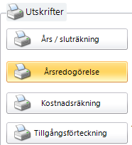 Redovisning period Skapa en ny period Om du inte har skapat en period så är knappen Ny period aktiverad. Klicka på den för att skapa en ny redovisningsperiod.