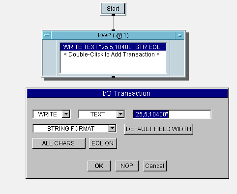 5. Vår lösning I detta kapitel beskrivs maskin-och programvaran vi använde för att lösa timingproblemet. 5.1 Programflödet Då man startar VEE-programmet (se figur 5.