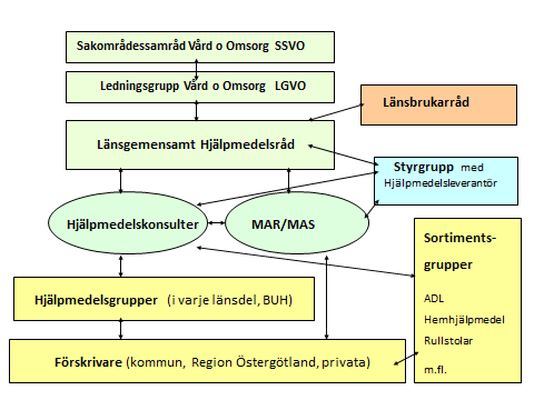 1.5 Förskrivningsprocessen Förskrivningsprocessen utgår ifrån en helhetssyn på individens situation att hälso- och sjukvårdspersonal erfordras för bedömning, utprovning, anpassning, träning och