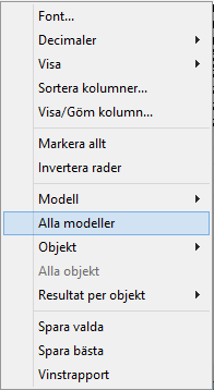 Är modellen tom innebär det att ingen optimering lyckats för vald modell. Trots att man optimerar, blir årsräntan låg för en del aktier.