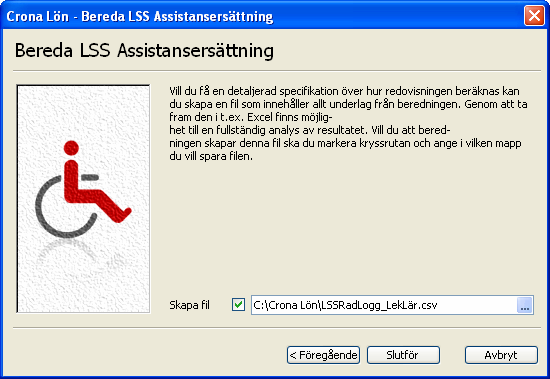 Bereda och Granska Çrona Lön LSS Brukare Ange ifall du ska göra något urval avseende vilka brukare som ska ingå i beredningen. Markera kryssrutan och ange intervall avseende brukarnummer.