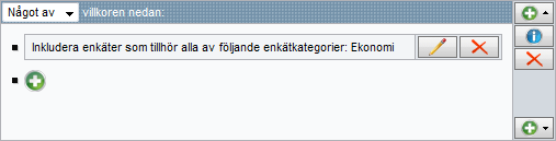 Manual 189 3. Markera kryssrutan vid önskade kategorier. Om en kategori har underkategorier klickar du på för att expandera den och markera dess underkategorier.