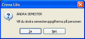 Semester Çrona Lön Handbok II Byta semesteravtal Den så kallade nya förenklade semesterlagen har gjort att arbetsgivaren kan tvingas byta semesteravtal och därmed beräkningssätt för semestern till