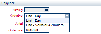 05 IG Trader DMA Manual DMA-order och transaktioner DMA-order och transaktioner Välja ett pris För att välja ett pris klickar du helt enkelt på den kurs du vill handla till.