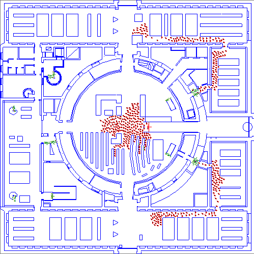 Bilaga I. Beskrivning av utrymningsmodell Nedan beskrivs indata för simulering i Simulex för de dimensionerande brandscenarierna.