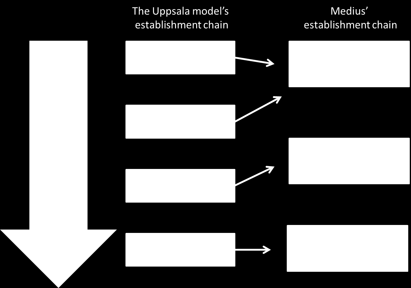 In the theoretical framework three different network strategies for entering foreign markets are mentioned; Market Seeker, Follow the Customer and Follow the Leader (see section 3.3.2.2).