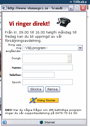 4.2.2 Kundupplevelsen vid e-handel Det är väldigt viktigt att veta hur kunderna upplever e-handel via Visma Spcs webbutik.