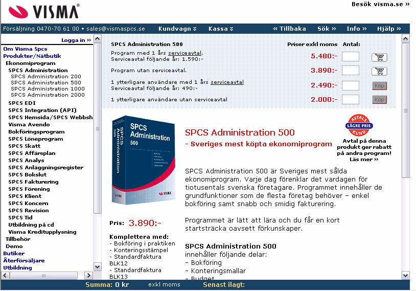 Själva webbutiksstrukturen är av hierarkisk art (se bilaga 9), vilket även bekräftas av Chris Jangelöv.