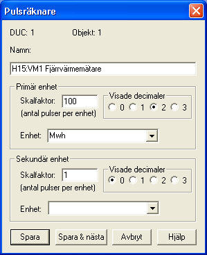 Konfigureringsmanual BAS2 styr Sidan 30 mätaren. Det är till exe