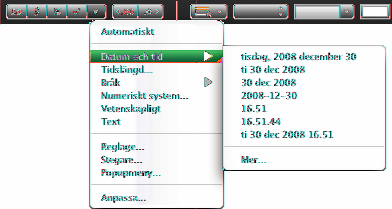 Använda formatet för datum och tid i tabellceller Använd formatet för datum och tid till att visa datum- och/eller tidsvärden.