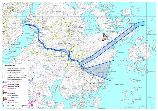 Förstudiens målsättning är en trygg, förutsägbar trafik som beaktar de bofastas, näringslivets och fritidsboendes behov.