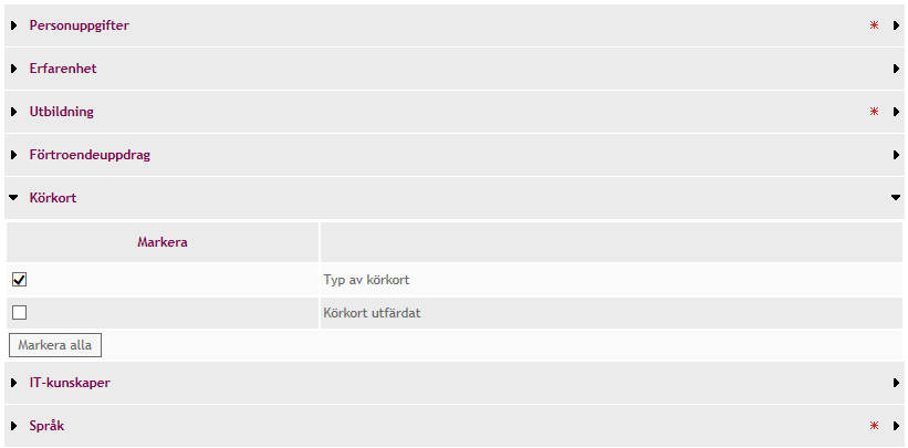 Flexibla listmallar För att skapa en flexibel listmall, gör enligt följande: 1. Gå tillinställningar och sedan vidare in till ikonen kallad Flexibla listmallar. 2.