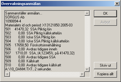 HANDBOK pedago l ö n 150 Sökväg för filer. Programmet skapar en fil som heter företsgkod_oanm.txt, exempelvis 10_oanmn.txt för företag 10. Tilläggsuppgifter.