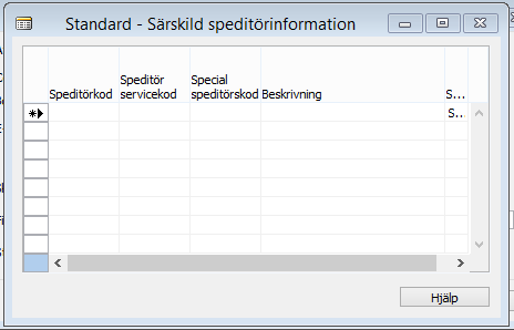 Fält gällande E-post Fälten används tillsammans med val av Unifaun Online Plus där det finns möjlighet att avisera via e-post.