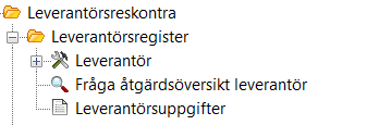 Leverantörsnr, Söknamn, Leverantörsnamn, Bankkto, Org.nr., Plusgiro, Momsnr Nivå Sortera Status Brytning Inte betald. Nivån på de transaktioner som ska ingå i rapporten.