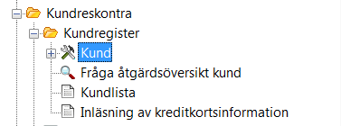 10.4.10 Parametrar för rapportbeställningen CU05 Konto Kundgrupp Från kundnummer Kundnummer från. Till kundnummer Kundnummer till. Nivå Sortera Status Giltigt huvudbokskontrollkonto.