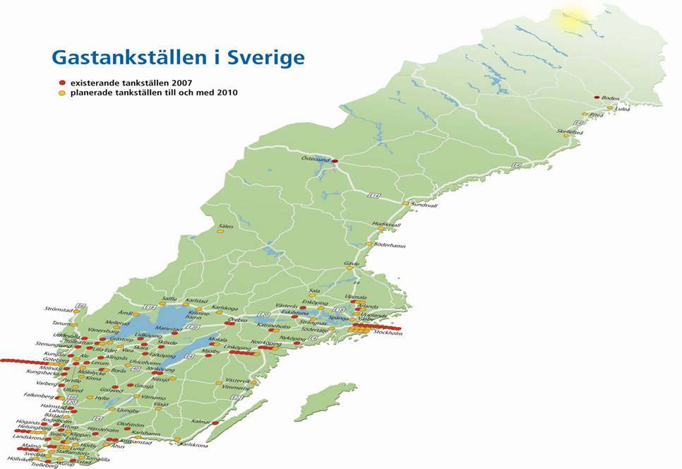 Vi driver 13 tankställen - Linköping 5 st - Norrköping 2