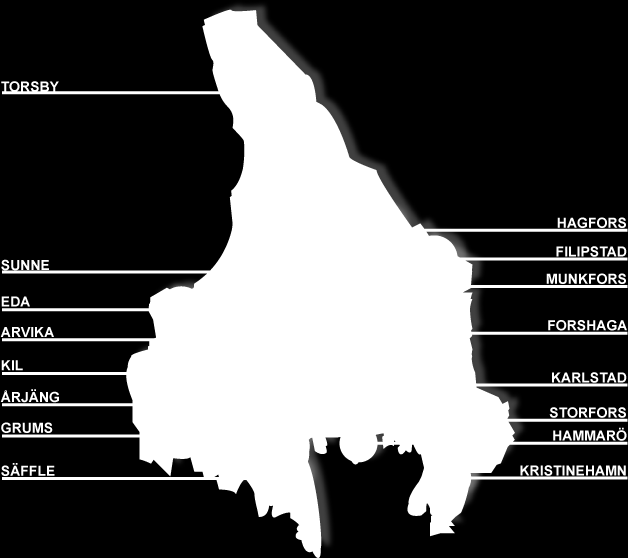 AKTÖRERNAS VERKSAMHET OCH ARBETSSÄTT Avslutningsvis redogör vi aktörernas geografiska spridning, samt i stort för hur aktörerna arbetar med mål, nätverkande, nya kontakter, behovet hos sina kunder,