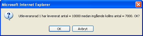 5 Använd inte tecknen å, ä eller ö i batchnummer för PDF-palletiketter Exder kontrollerar numera vid utskrift att ni som använder PDF-palletiketter inte använder tecknen å, ä eller ö i batchnummret.