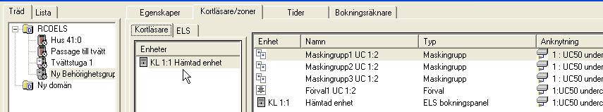 BEHÖRIGHETER 1. Inkludera de bokningspaneler som ska ingå i behörighetsgruppen 2. Inkludera förval (och maskingrupper) i behörighetsgruppen 3. Bestäm vilka tider som tvättpass ska få bokas/användas 4.