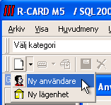 HUVUDMENYN Länkade kort Länkade kort är virtuella kort med samma id-kod och egenskaper som huvudkortet.