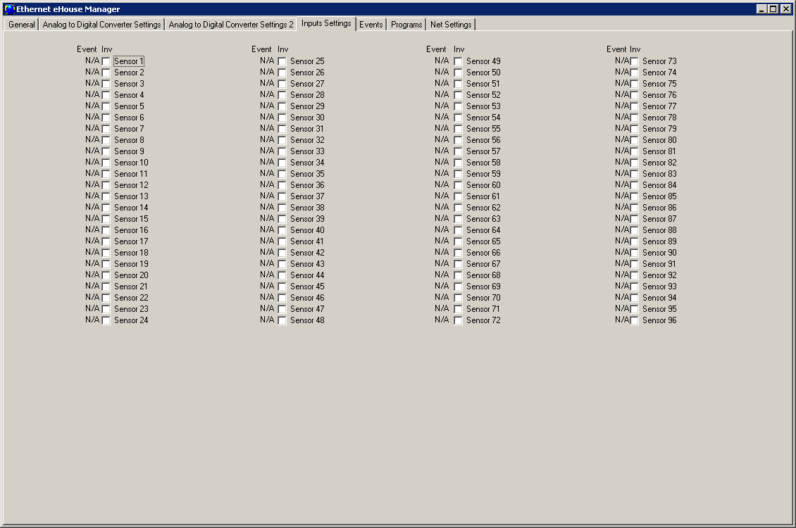 Page 74 of 98 2012-12-20 Antalet tillgängliga ingångar berorpå typen av styrenhet, hårdvaruversion, firmware, etc.