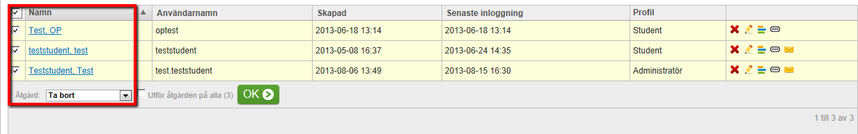 Ta bort ett eller flera användarkonton Klicka på fliken, Administratör och välj alternativet, Användare och åtkomstbehörigheter.