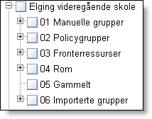 Hur skapas en optimal organisation? Fronter låter dig blanda Rum och Kontakter i samma organisationsenhet.