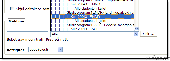 Ibland kan denna lista bli väldigt lång men har man bara gjort ett bra jobb med strukturen brukar det inte vara några större problem att hitta sina grupper: Man kan också söka på grupper genom att