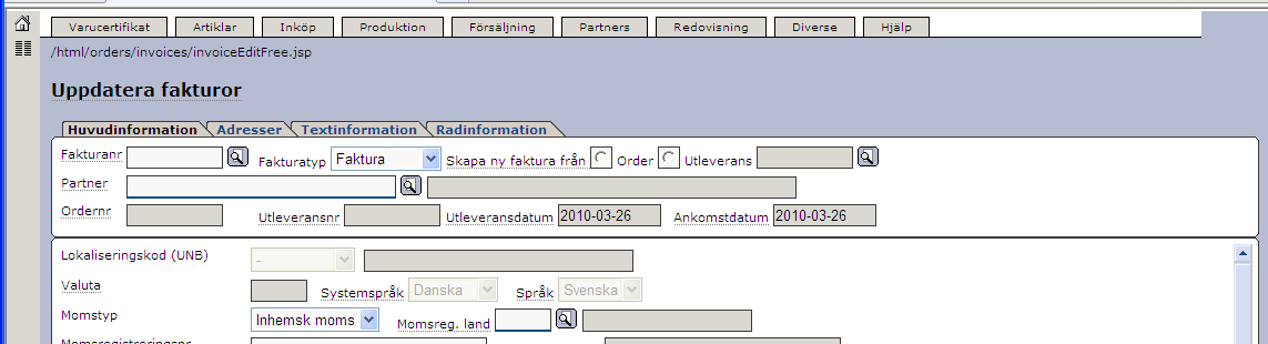 Senast uppdaterat: 10-04-06 Exder EDI ESAP 20.1.5 sida 30 av 36 Lista Utleveranser Under menyn Försäljning Lista utleverans kan ni skriva ut era utleveranslistor.