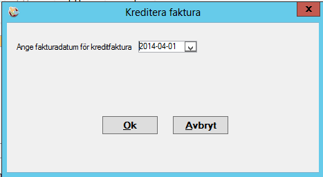 Via en inställning kan man välja att registrera påslag istället för rabatt per faktura rad. Utan inställning dvs i utgångsläget visas rabatt.