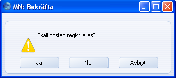 FirstOffice Exempel på fakturaregistrering Vi visar med ett exempel hur registreringen av en faktura kan gå till. Öppna registret Fakturor genom att klicka på ikonen [Fakturor] på Huvudmenyn.