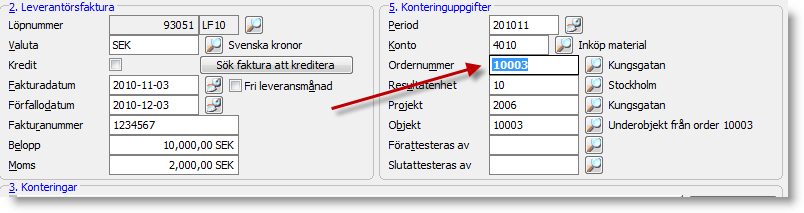 De viktigaste är dessa: Underobjekt skapas automatiskt till nya order 2357 Om denna inställning är aktiverad (På) skapas automatiskt ett nytt underobjekt till projektet när ny order skapas på