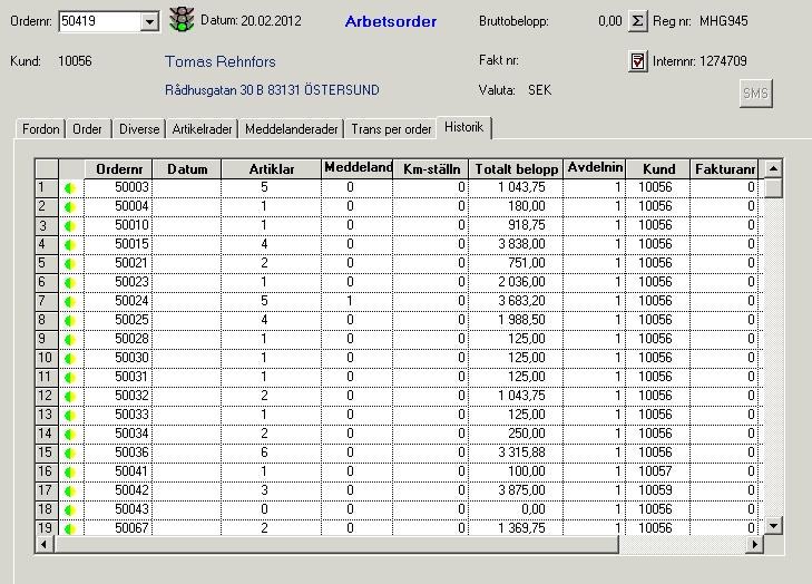 Om förhandsgranskning valts kan utskrift sen ske via den lilla skrivarikonen i övre högra hörnet.