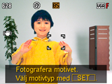 4. Tryck på [SET], använd [8] och [2] till att välja Antal bilder och tryck sedan på [SET]. 5. Använd [8] och [2] till att välja antingen 1 eller 2 och tryck sedan på [SET].