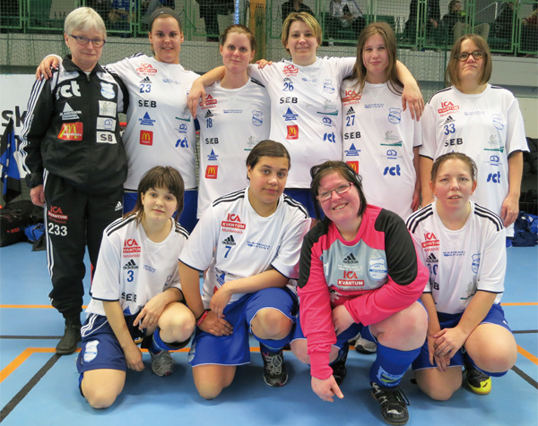 SM & Special Olympics Nationella Spel i Inomhus Fotboll Helgen 23-24 mars gick SM & Special Olympics Nationella Spel i Inomhusfotboll av stapeln i Linköping med IK Östria