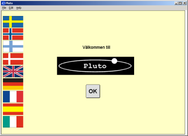 5/ Övergripande information Tillverkardeklaration Startbild Denna version av Pluto kassasystem, (version 2011/B), är anpassad till svenska skatteverkets krav på certifierade system enligt lagen SKVFS