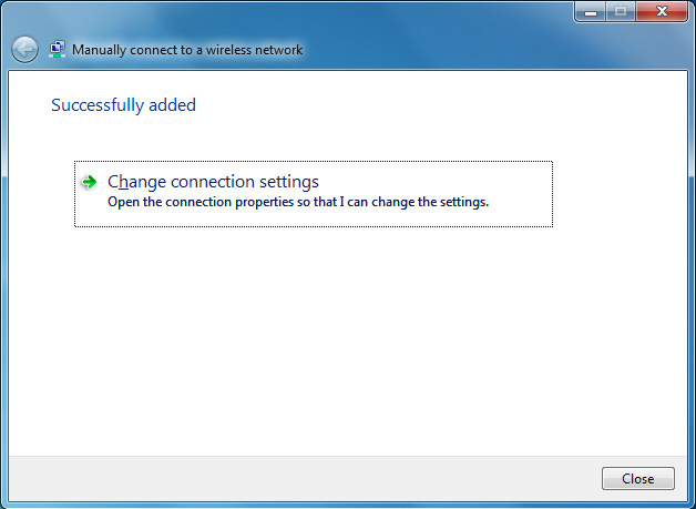 MS-A923 Steg 6. Välj sedan [Manually connect to a wireless network] (Anslut till ett trådlöst nätverk manuellt) och klicka på [Next] (Nästa) för att fortsätta. Steg 7.