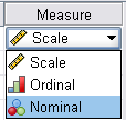 Det ska nu se ut så här: Klicka på OK Grattis du har nu kodat en variabel i SPSS! Nu vet SPSS att vi använder 0 som kod för kvinna och 1 som kod för man.